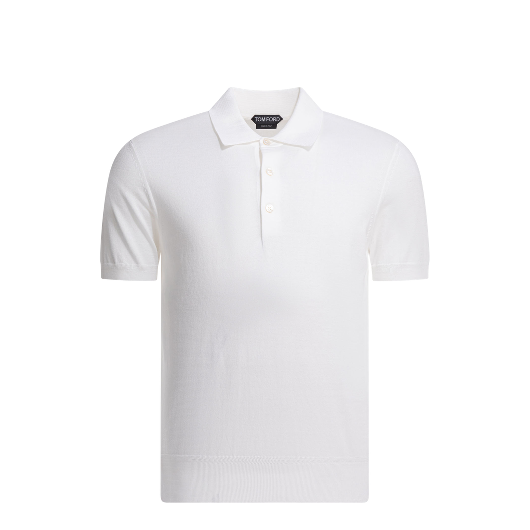 MAYFEYR - Tom Ford - Cotton Knit Polo Shirt - KPS035YMC040WAB