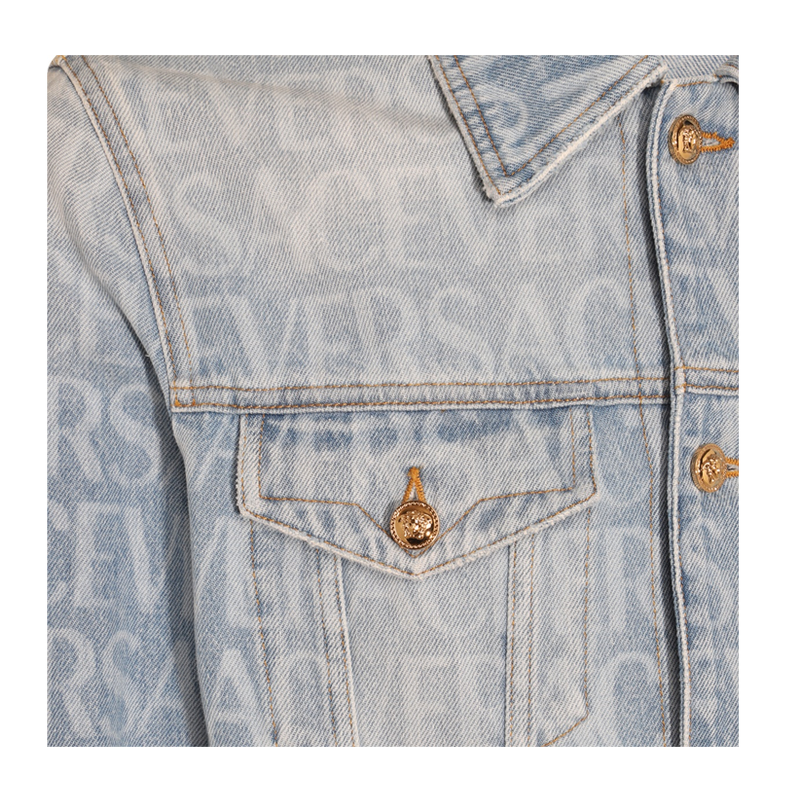 Light Blue Denim Blouson