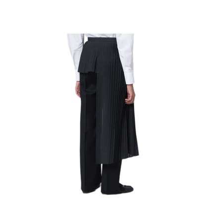 MAYFEYR - MKDT Studio - Gray Avery Atelier Pleated Half Skirt - 25-4-086-3819PLDG
