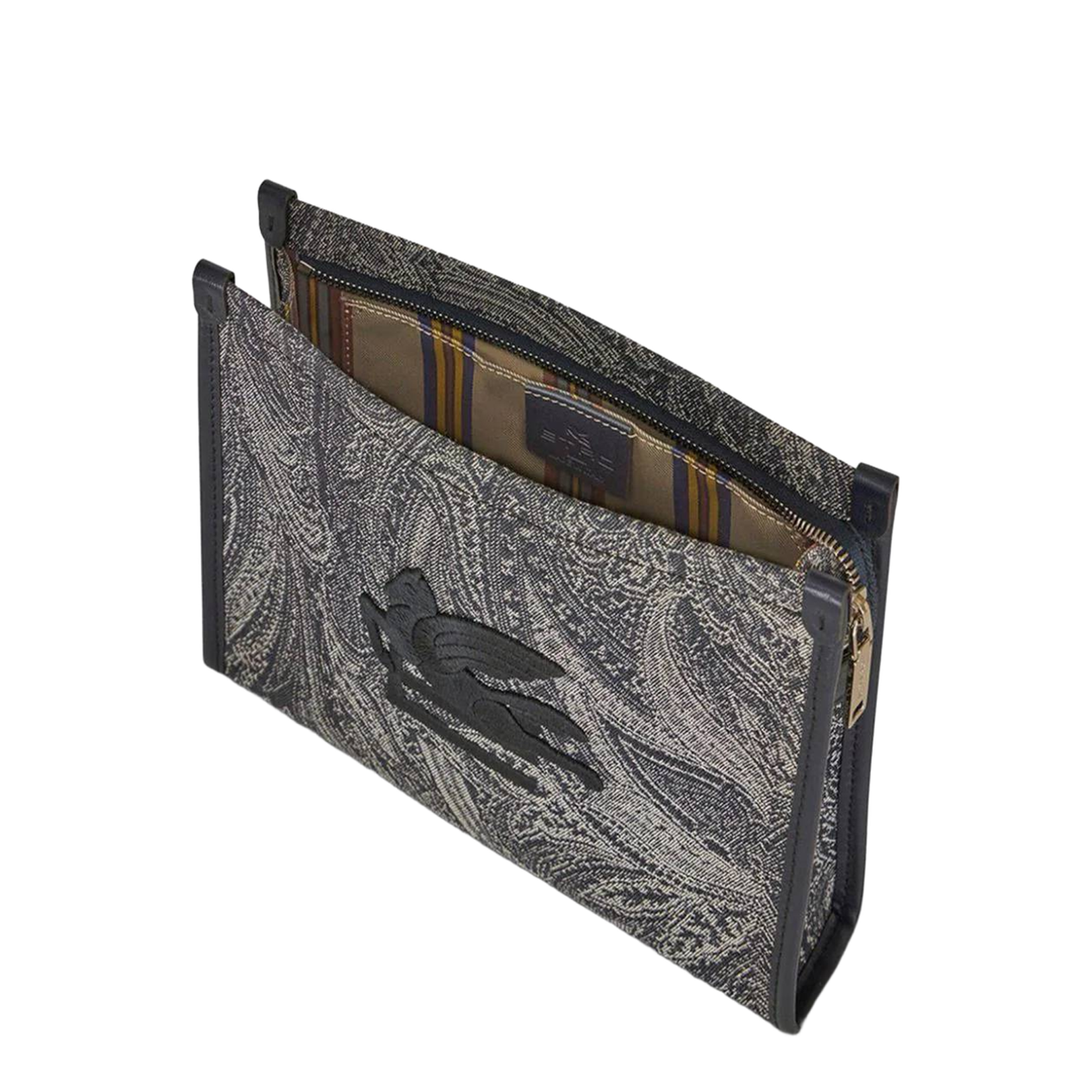 Medium Paisley Jacquard Pouch