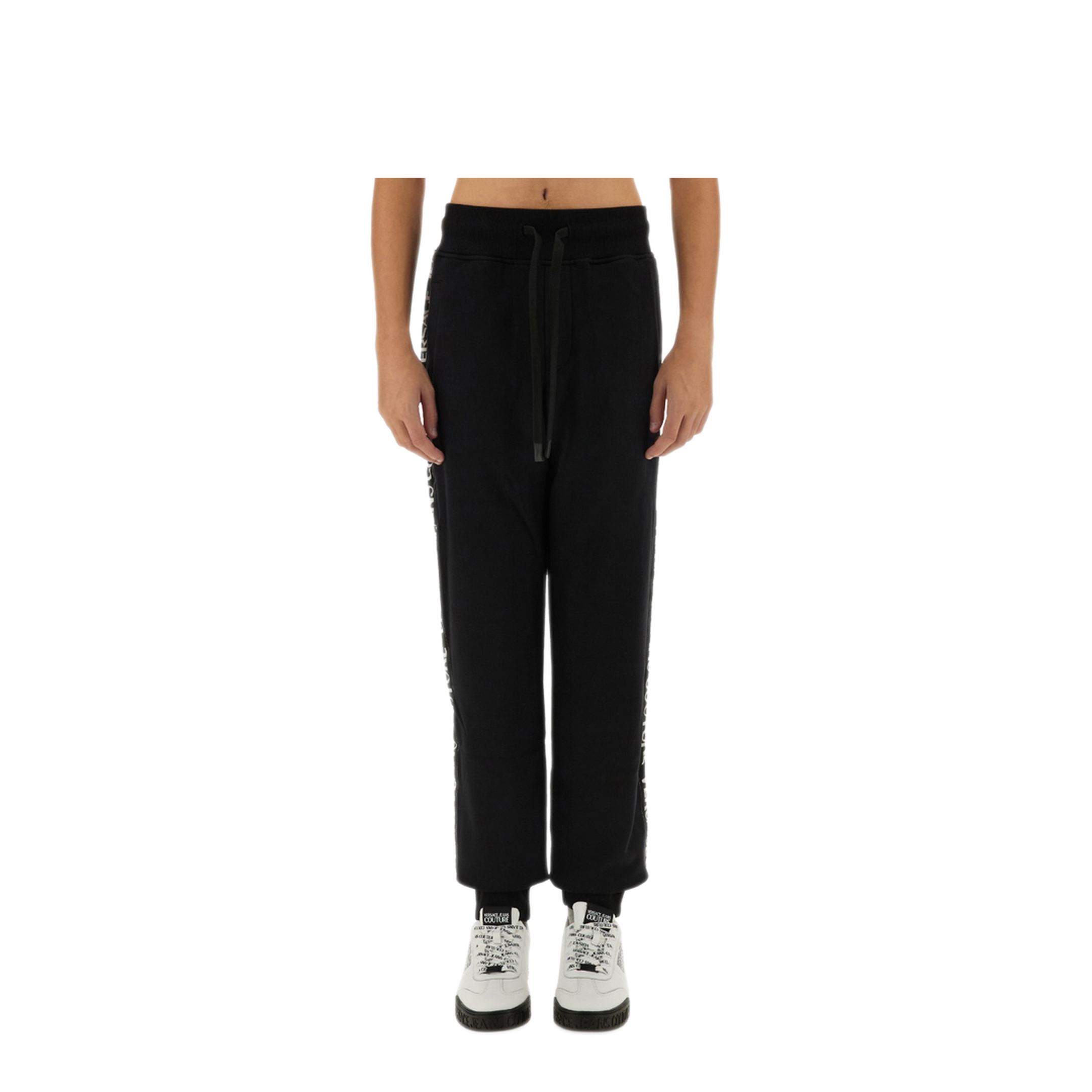 MAYFEYR - VERSACE JEANS COUTURE - Jogging Pants With Logo - 77GAAC02CF02C899