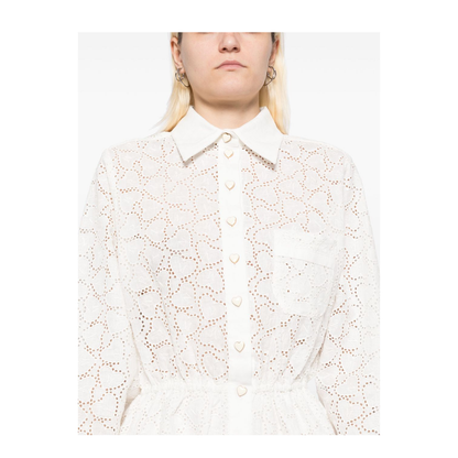 Embroidered playsuit