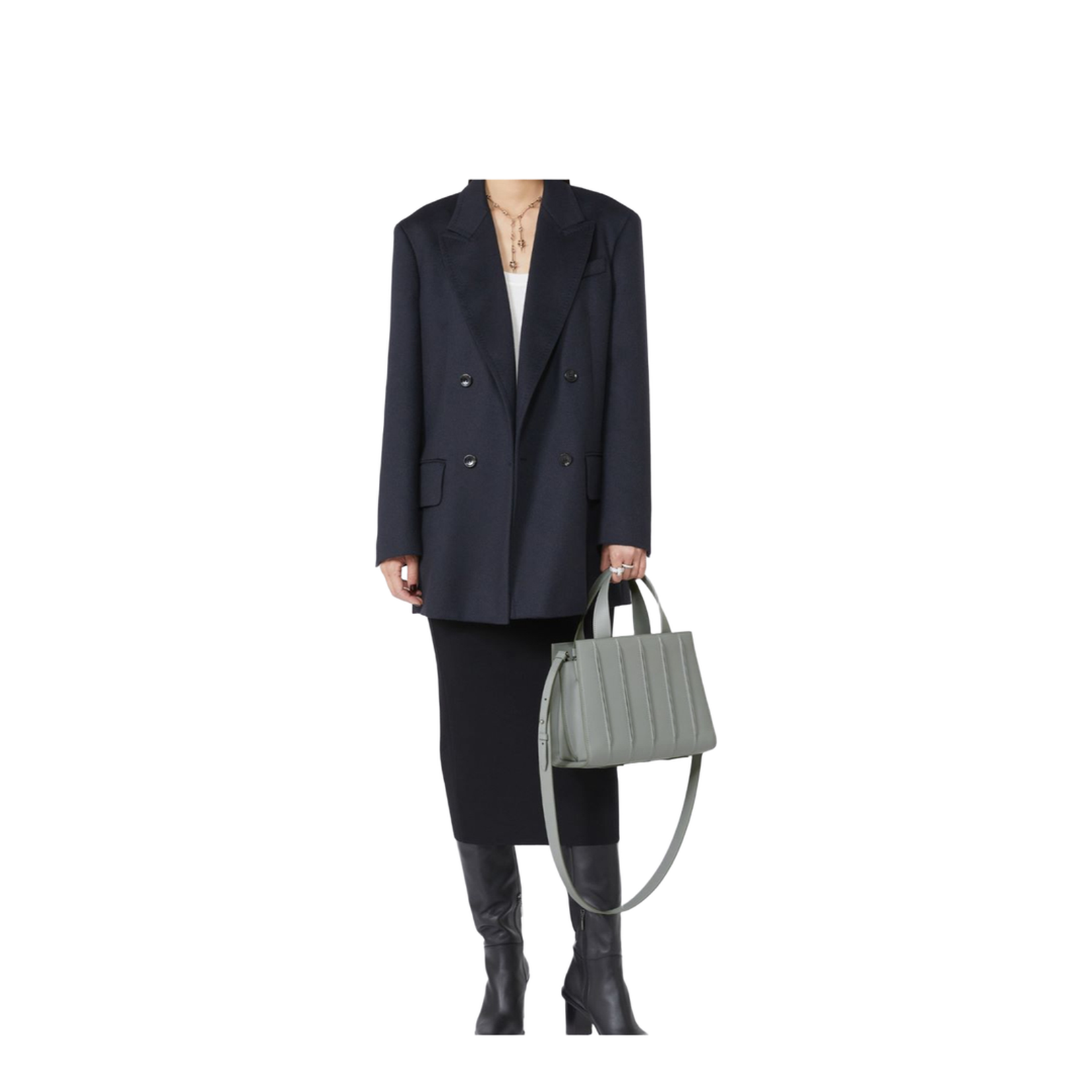 Whitney Bag 5 - Medium, light grey