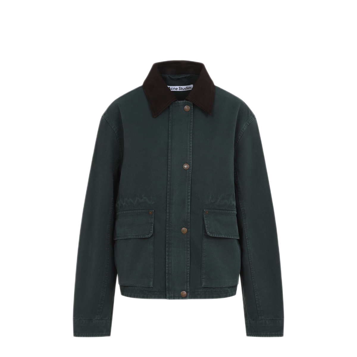 MAYFEYR - Acne Studios - Dark Green Cotton Jacket - A90755AAX