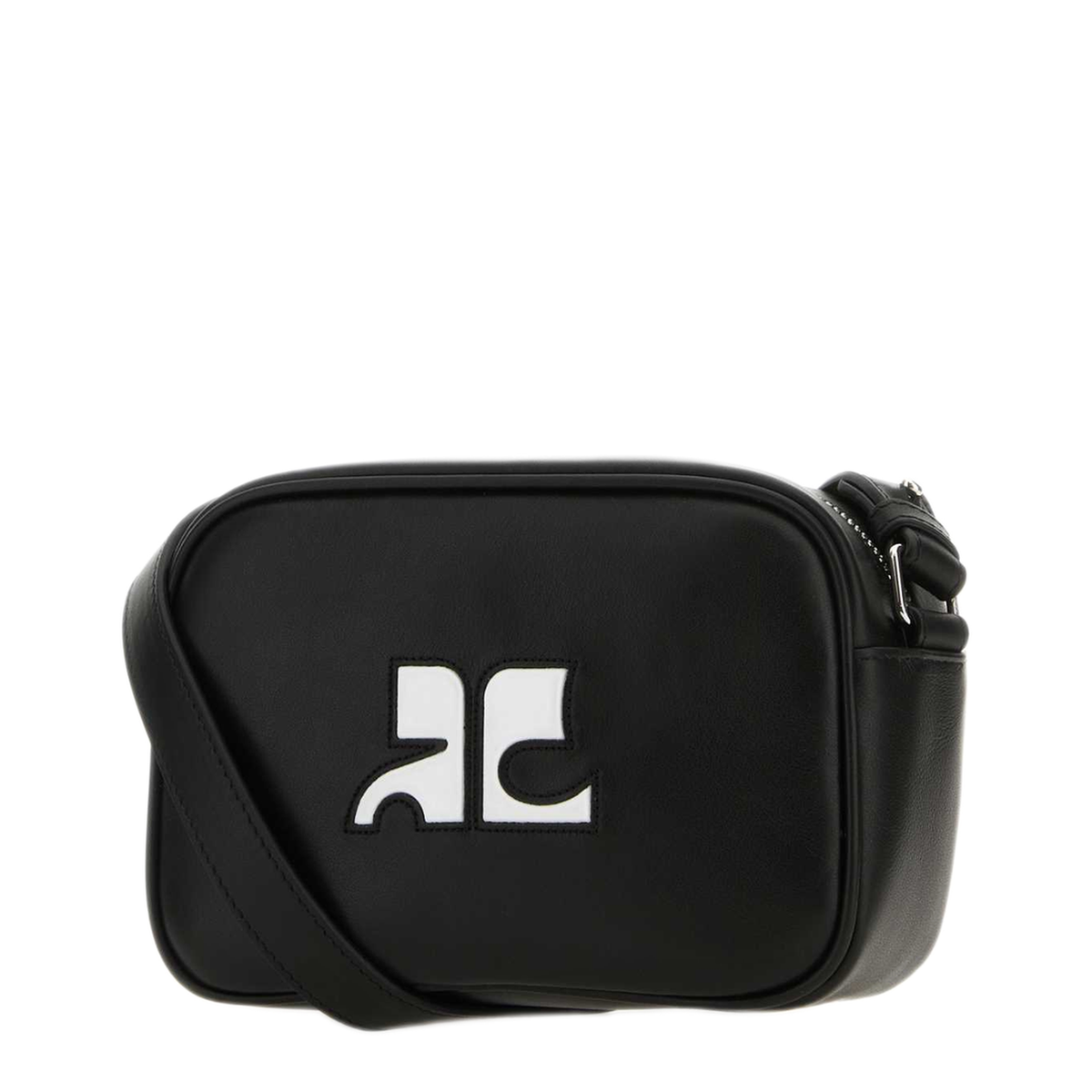 Reedition Calf Leather Shoulder Bag - Black