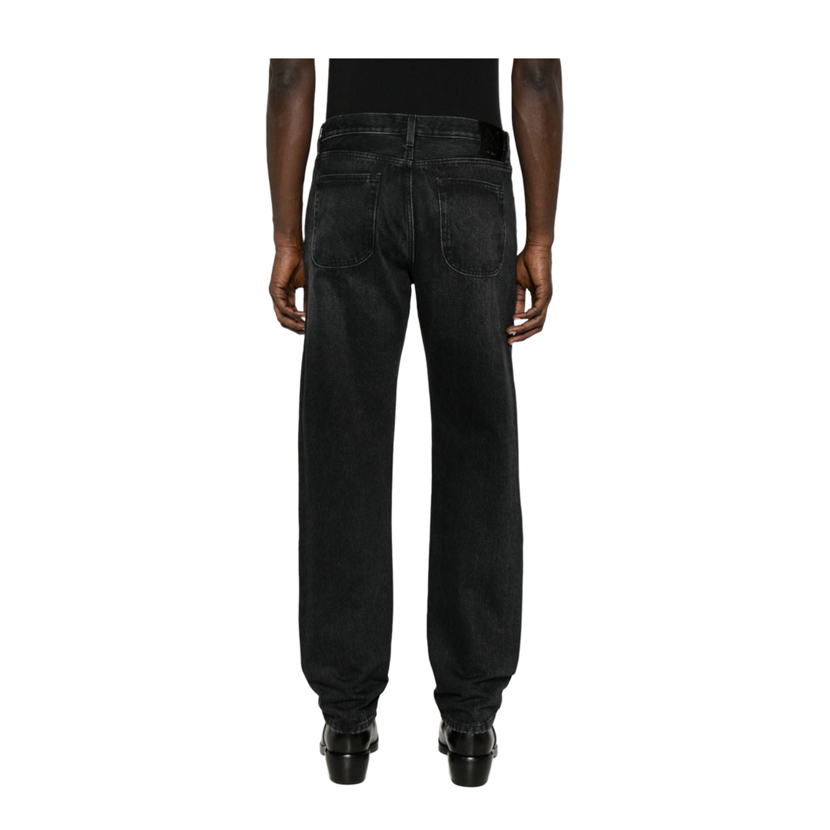 Vintage Black Stonewashed Denim Jeans