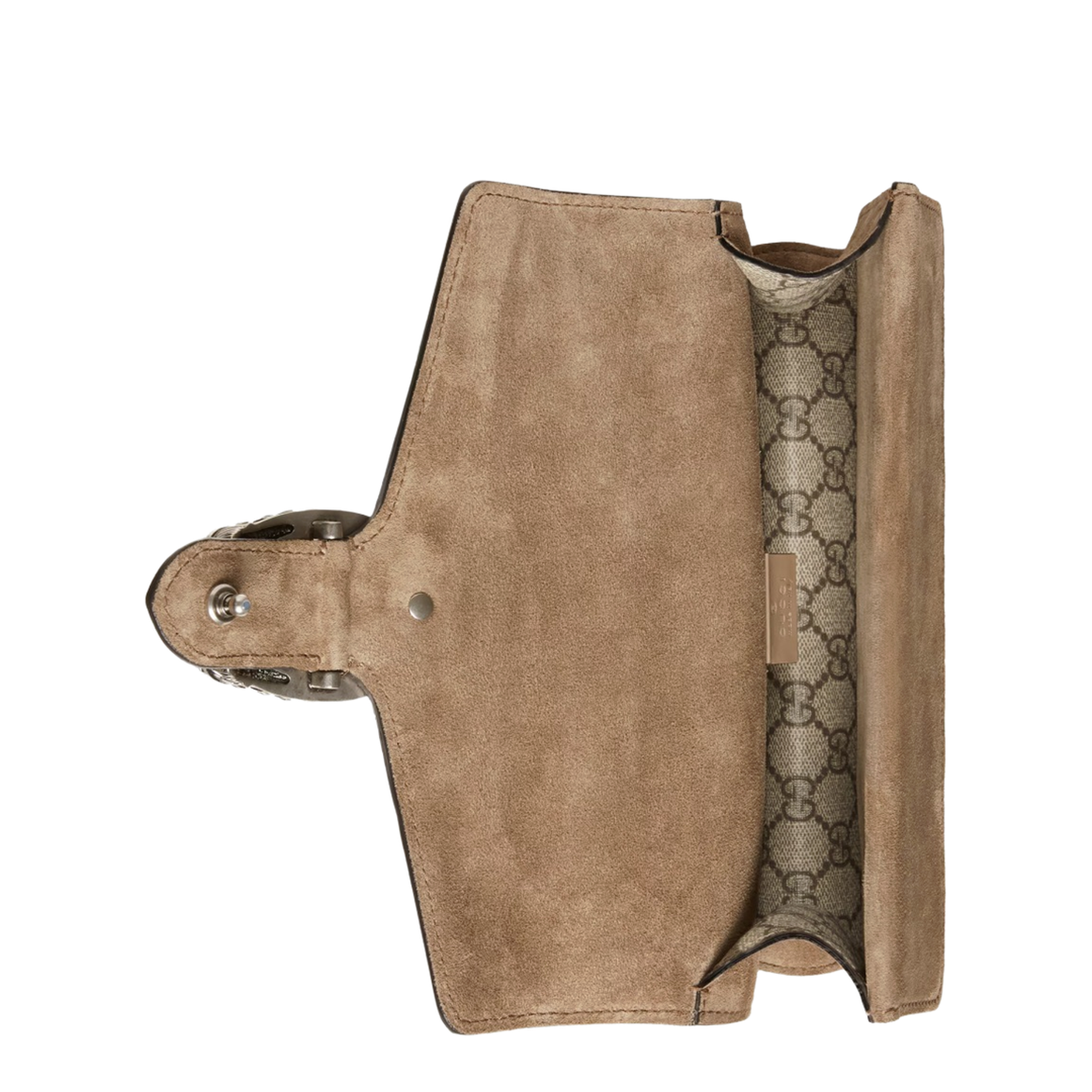 Dionysus Canvas Wallet On Chain - Beige