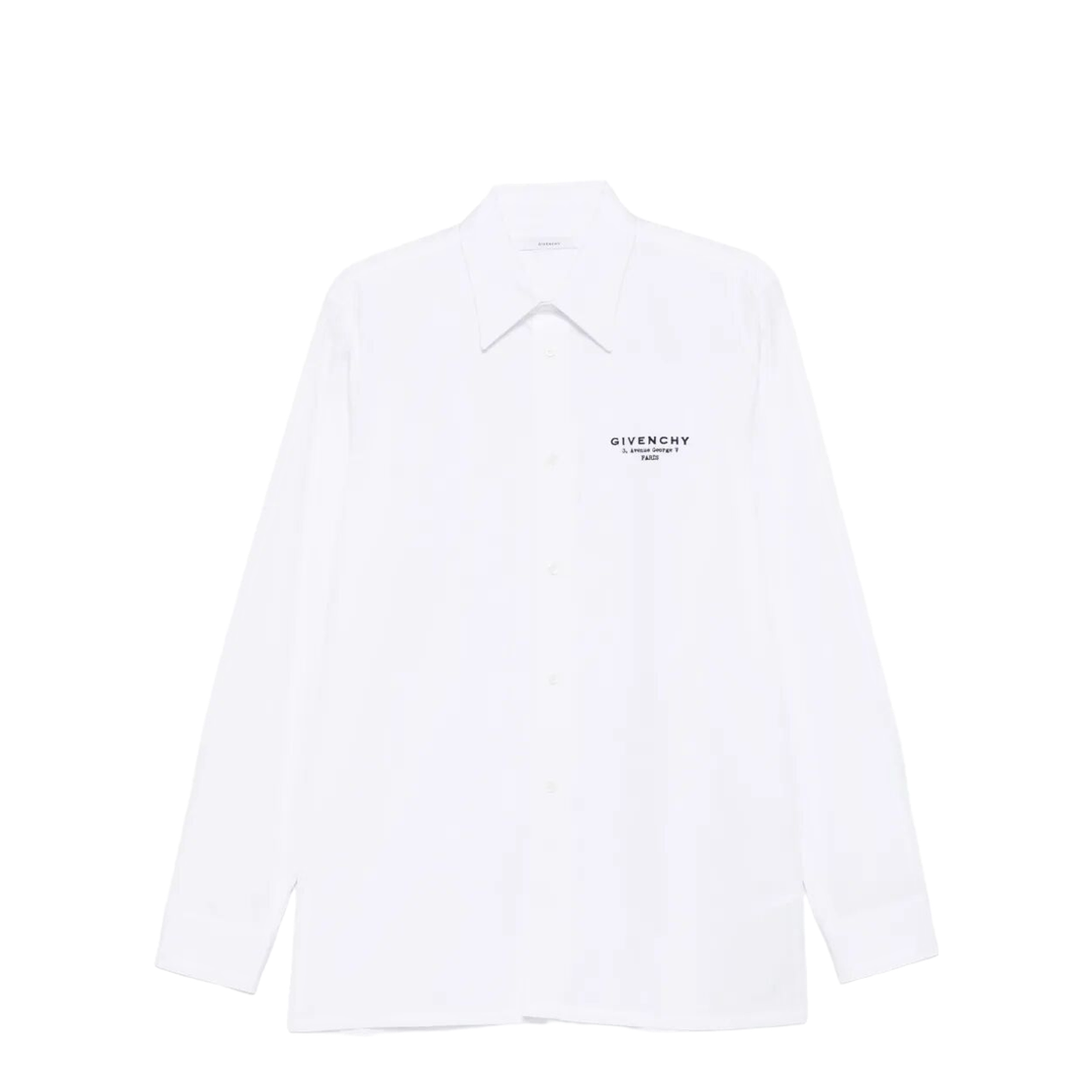 MAYFEYR - Givenchy - Classic Fit Shirt With Logo Print - BM616M14M6