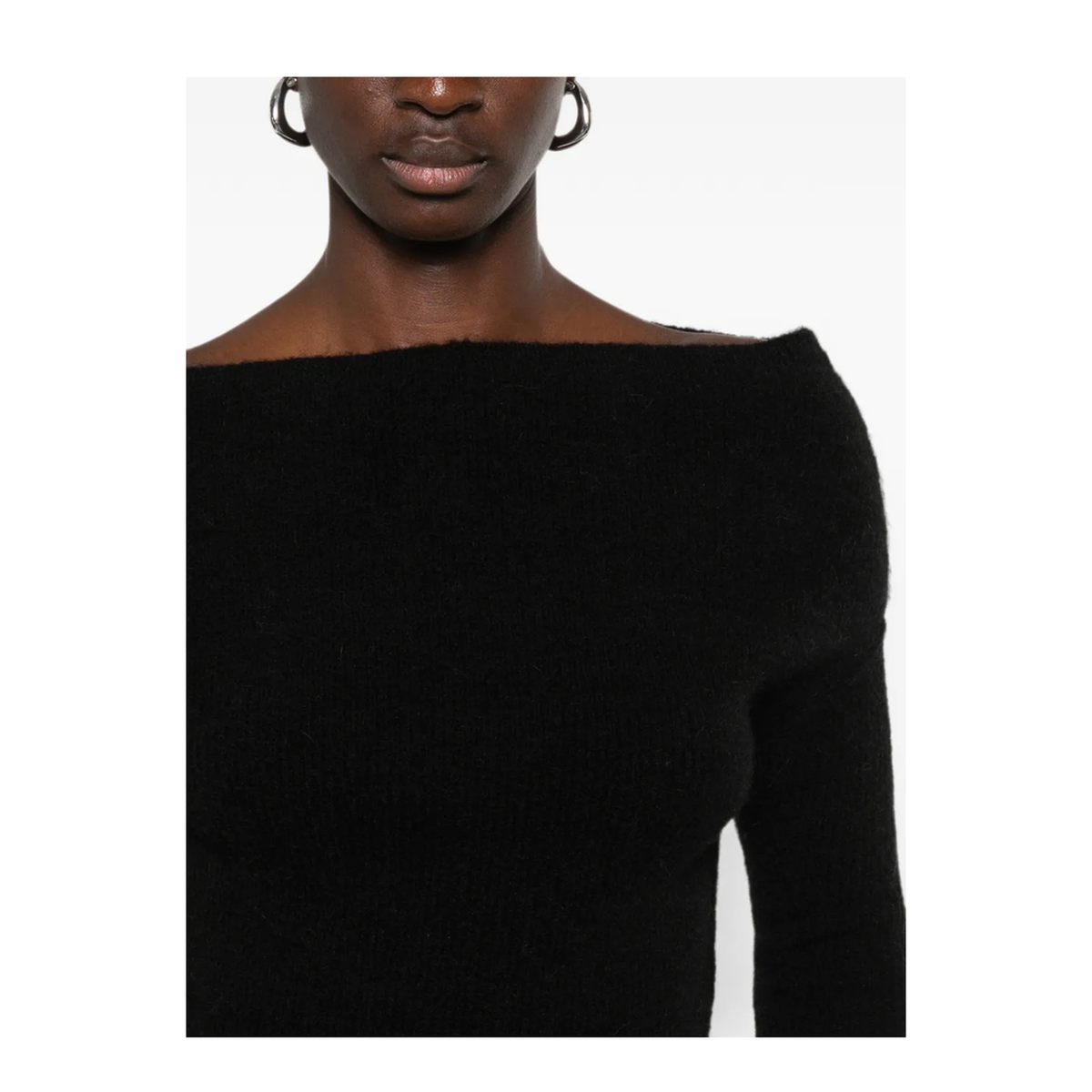 MAYFEYR - Rick Owens - Cowl Turtleneck Sweater - RP02F5675KWP09