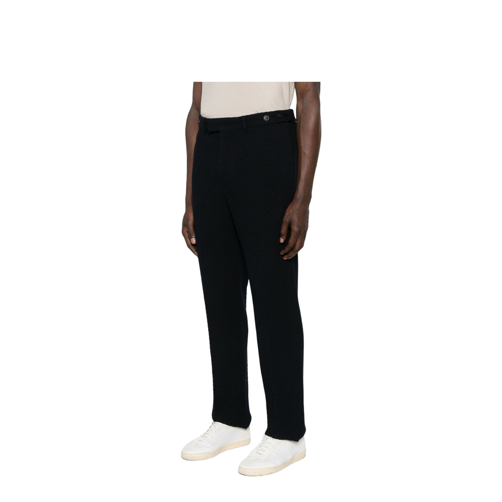 Wool Trousers - Blue
