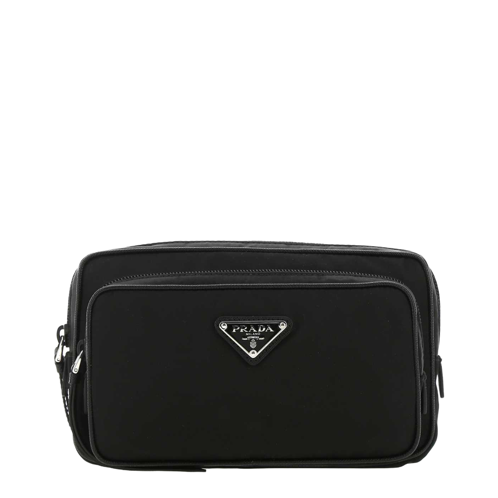 Black Re-Nylon Belt Bag