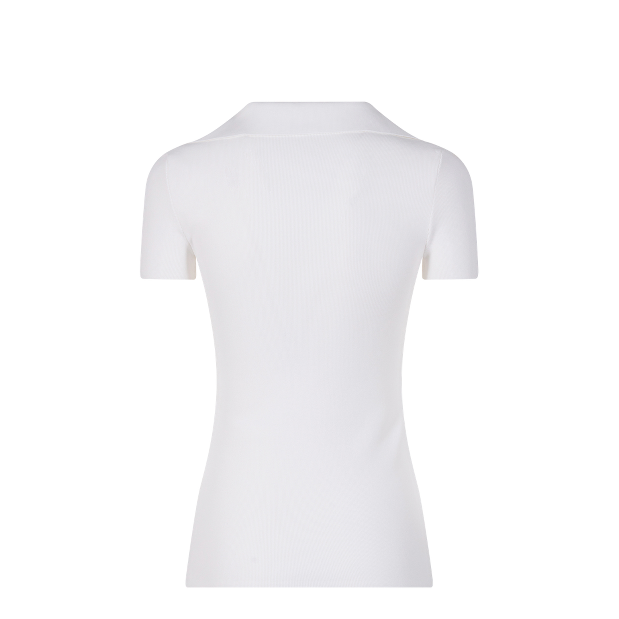 MAYFEYR - Balenciaga - Ribbed V-Neck Short-Sleeved Polo Shirt - 835501T5231