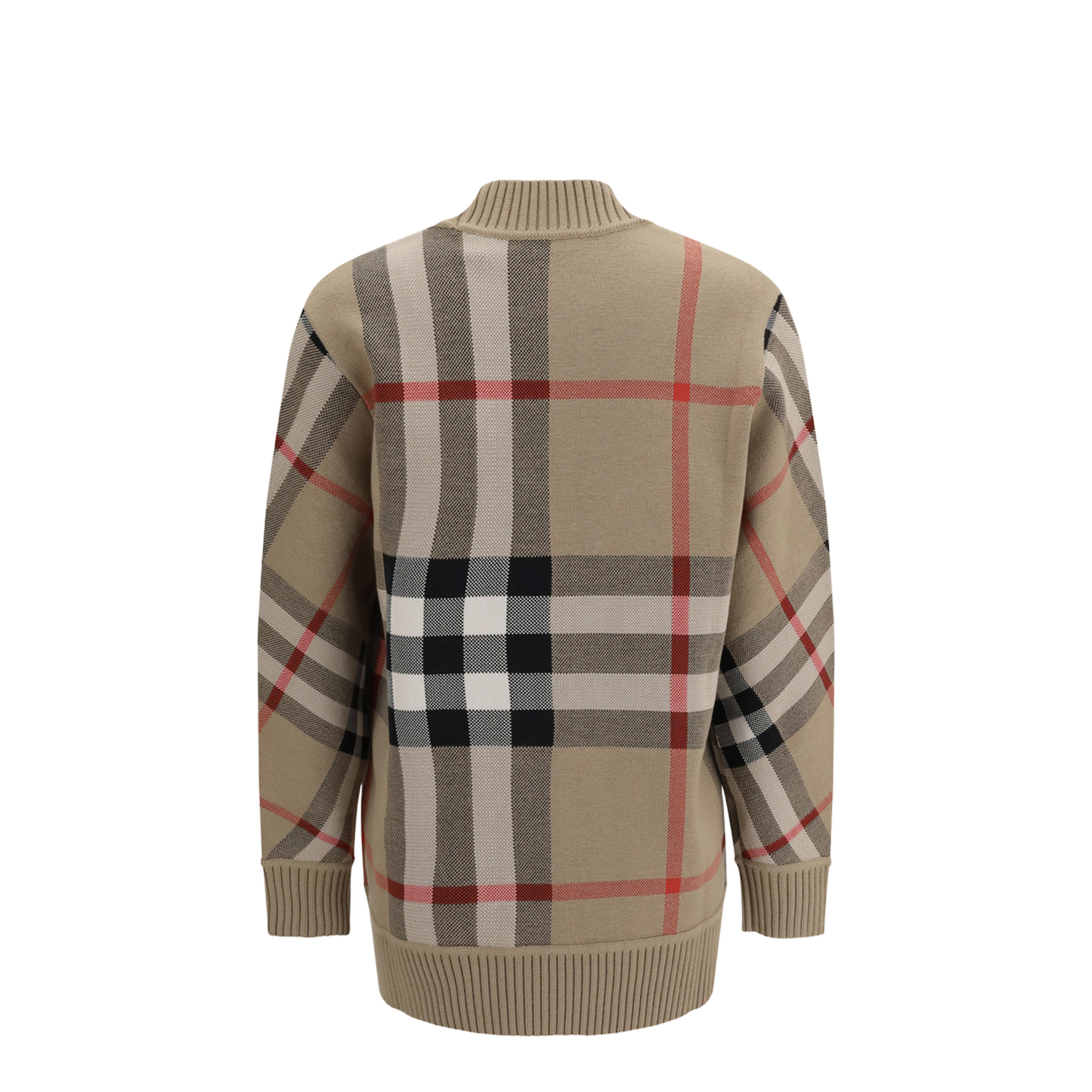 MAYFEYR - Burberry - Check Archive Wool Sweater - 8039153