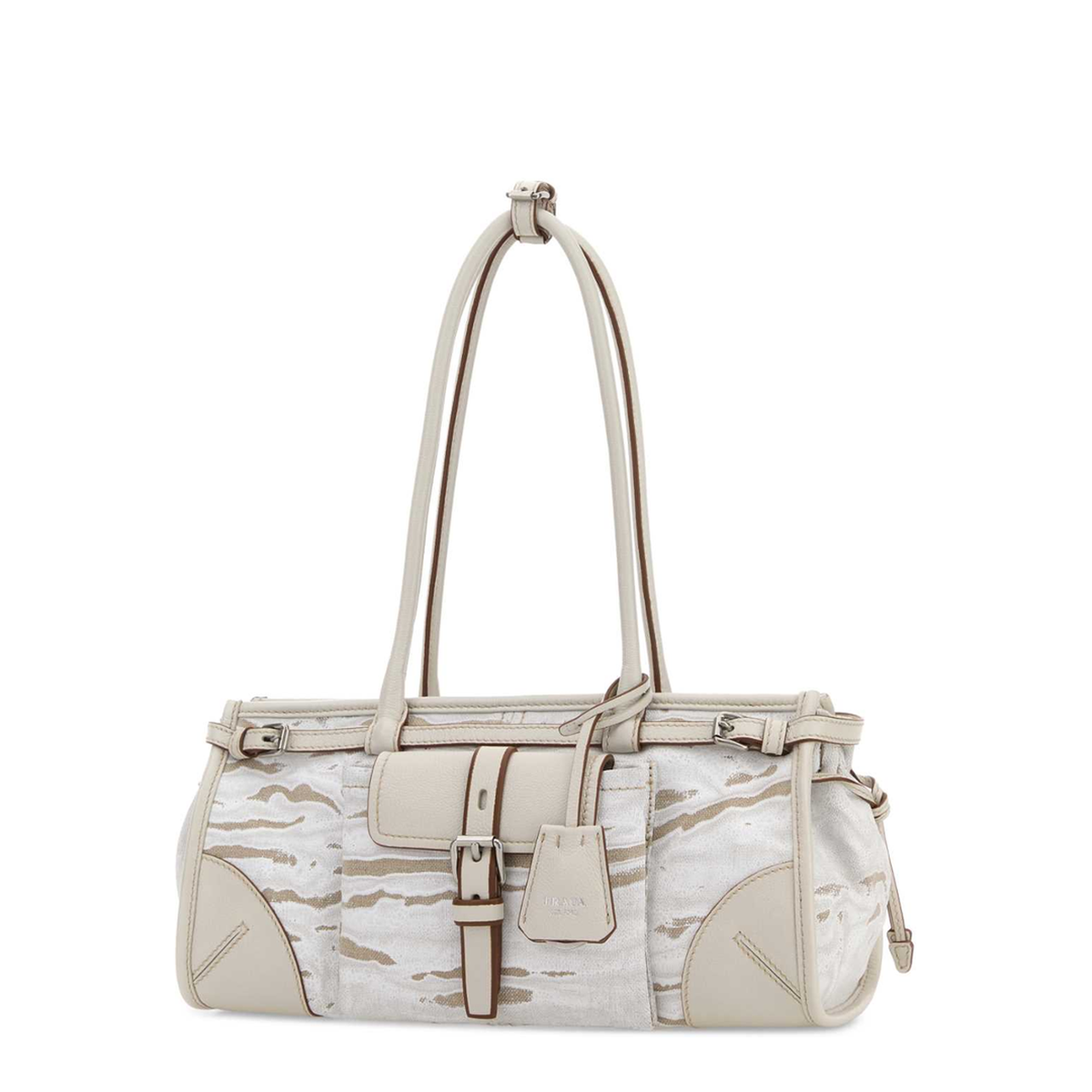MAYFEYR - Prada - Printed Canvas Medium Bonnie Shoulder Bag - 1BA426VOTM2FPTF0009