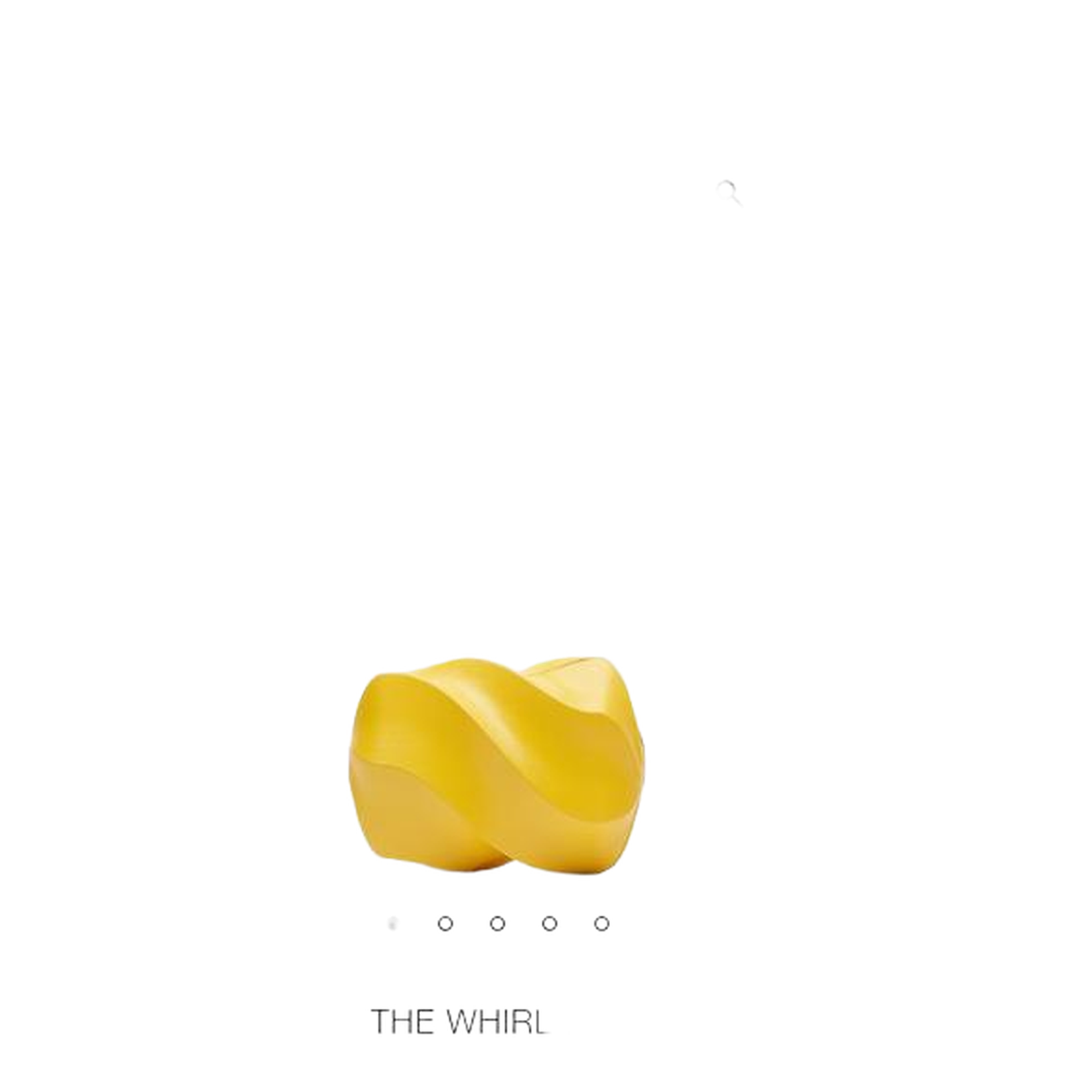 Leather Clutch Bright Yellow