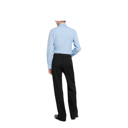 Light Blue Poplin Shirt