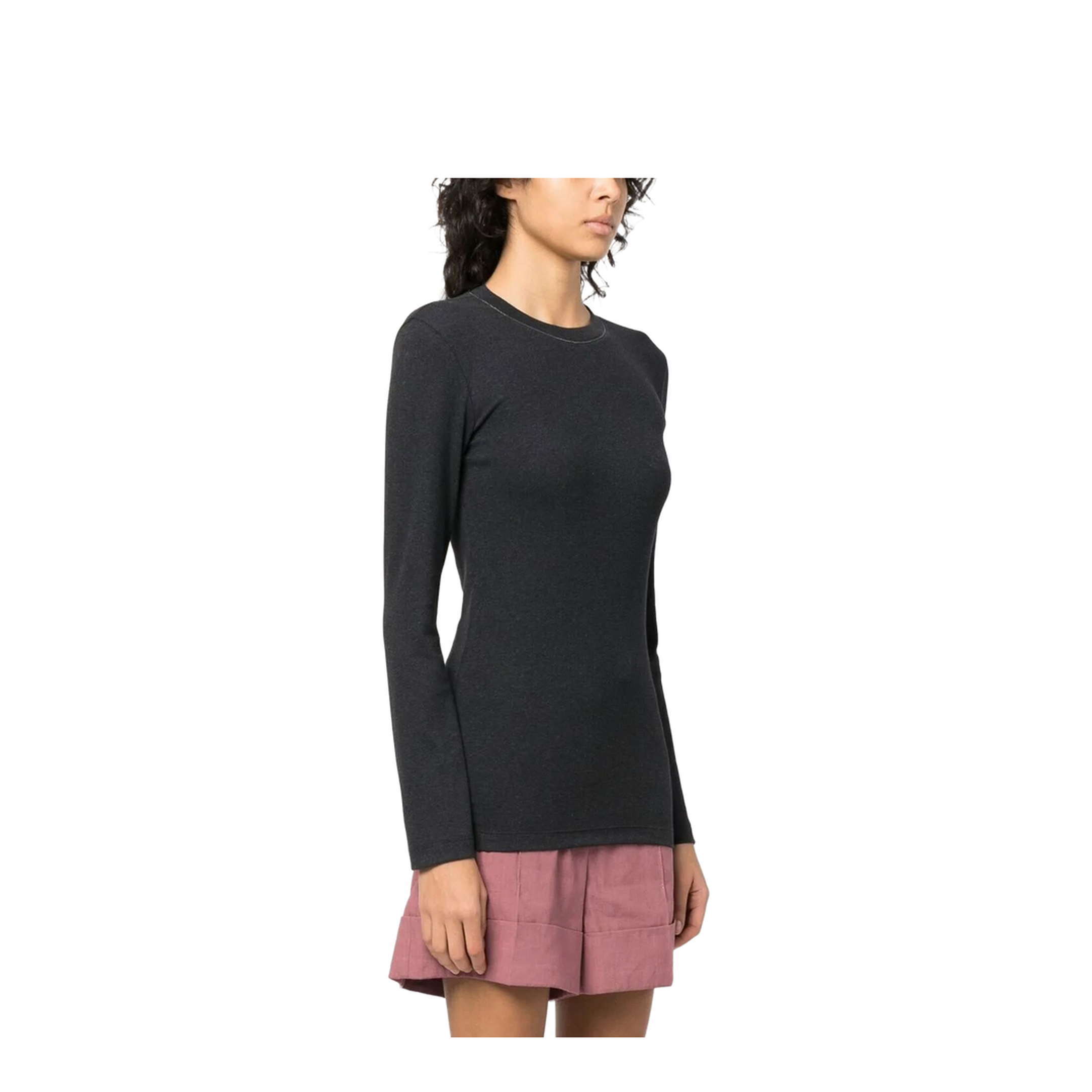 Monili Insert Crewneck T-Shirt