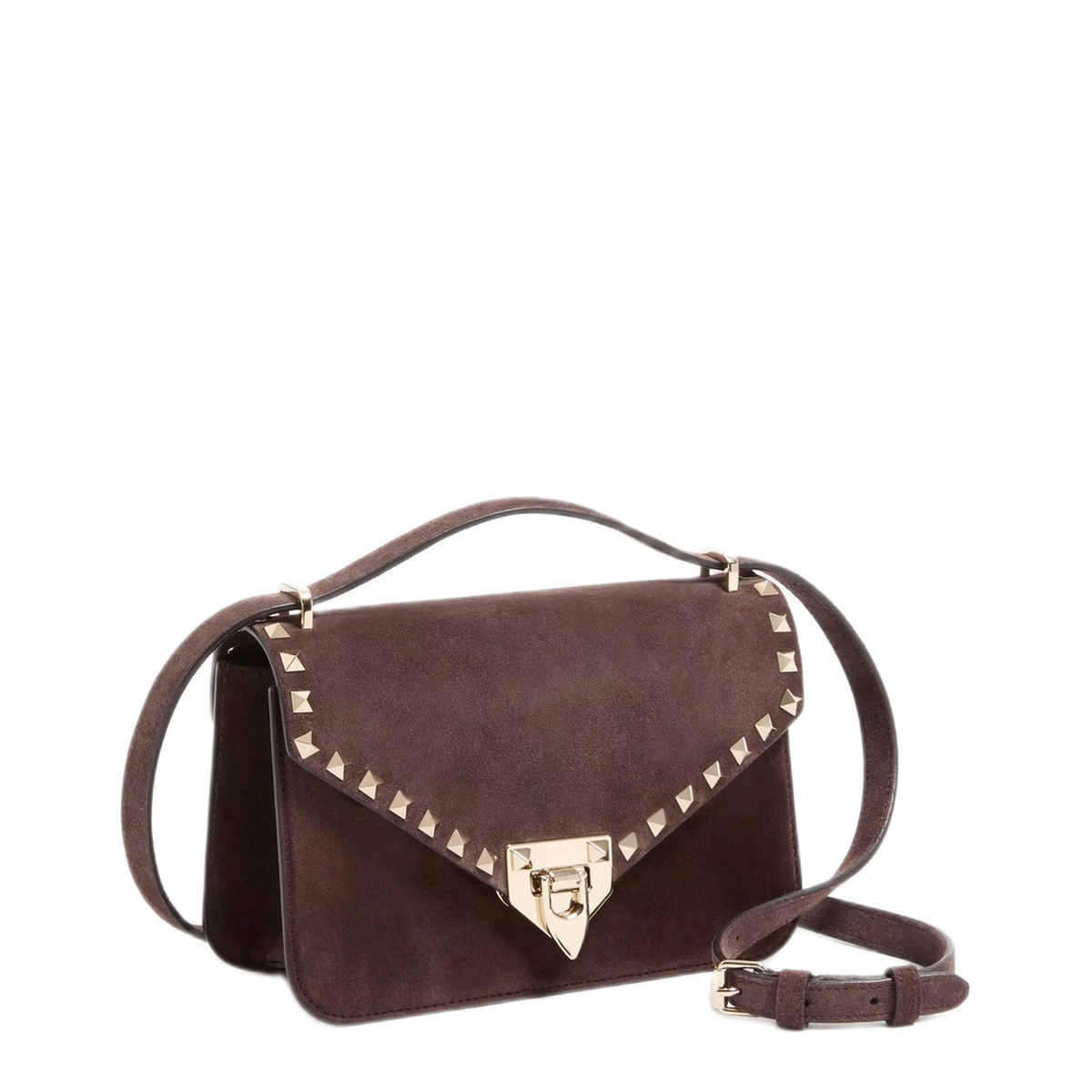 MAYFEYR - Valentino - Suede Shoulder Bag - WB0T76KQQ0T0