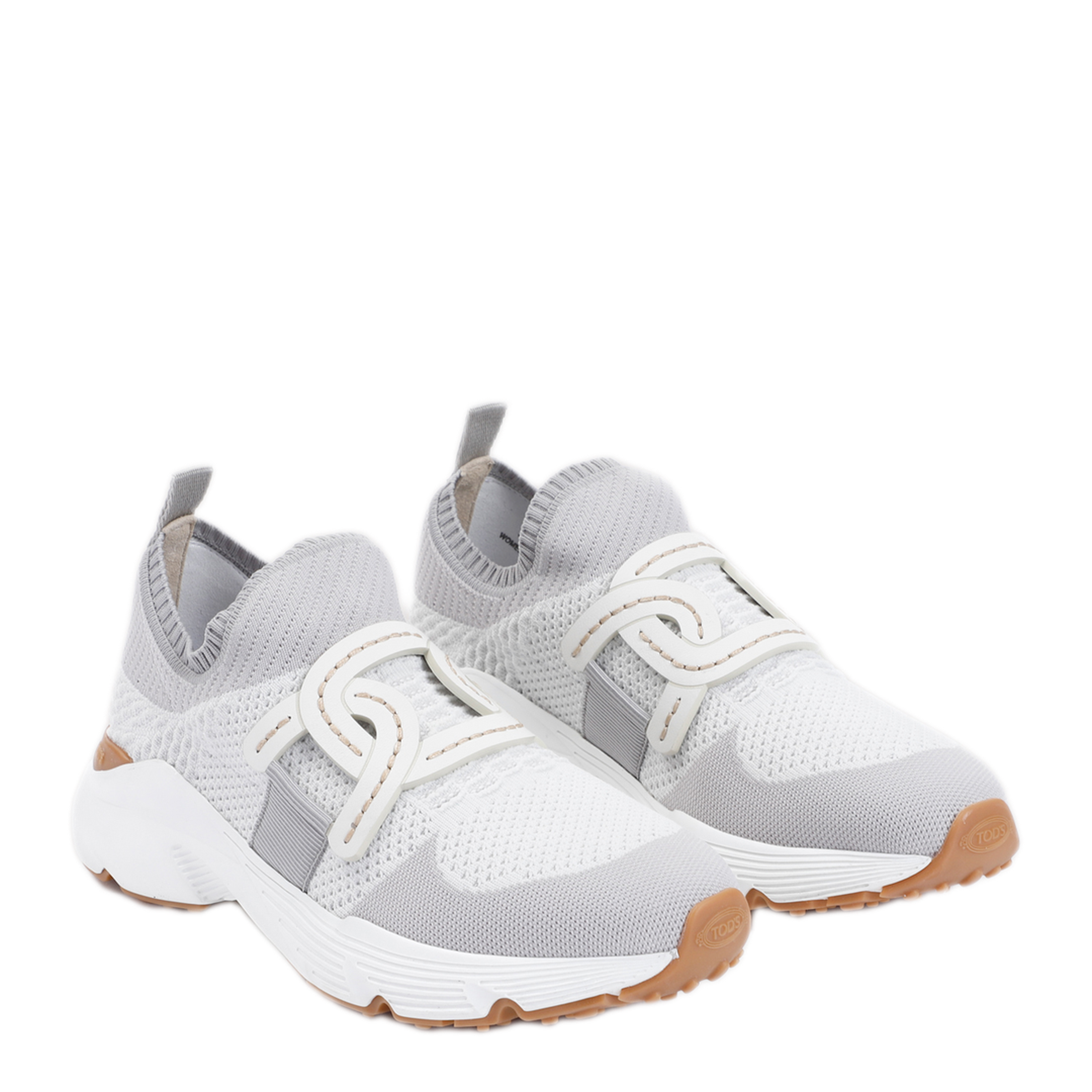 MAYFEYR - TOD`S - Kate Knitted Sneakers - XXW54C0EM60Q6LFJWEBIANCO