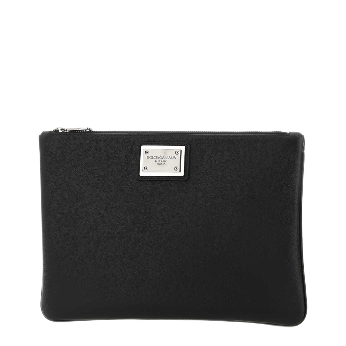 MAYFEYR - Dolce & Gabbana - Black Leather And Nylon Pouch - BM2248AD4478B956