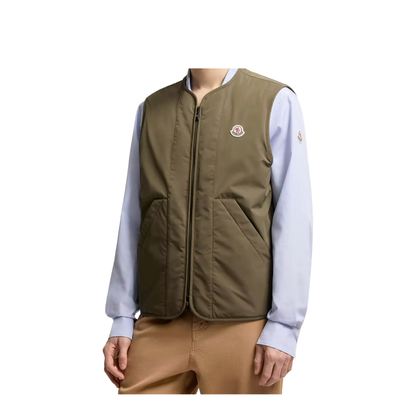 Olive Green Roquille 3-in-1 Reversible Down Shirt Jacket
