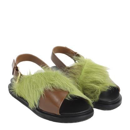 MAYFEYR - Marni - Fur-Lined Fussbett Sandals - FBMS018101P7614