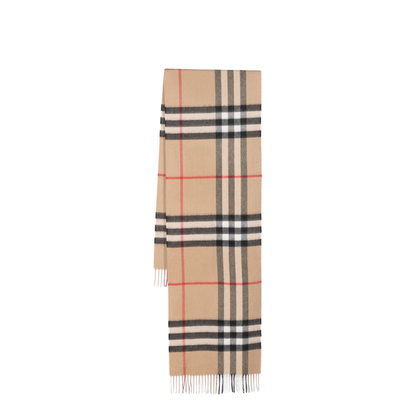 Cashmere Check Scarf