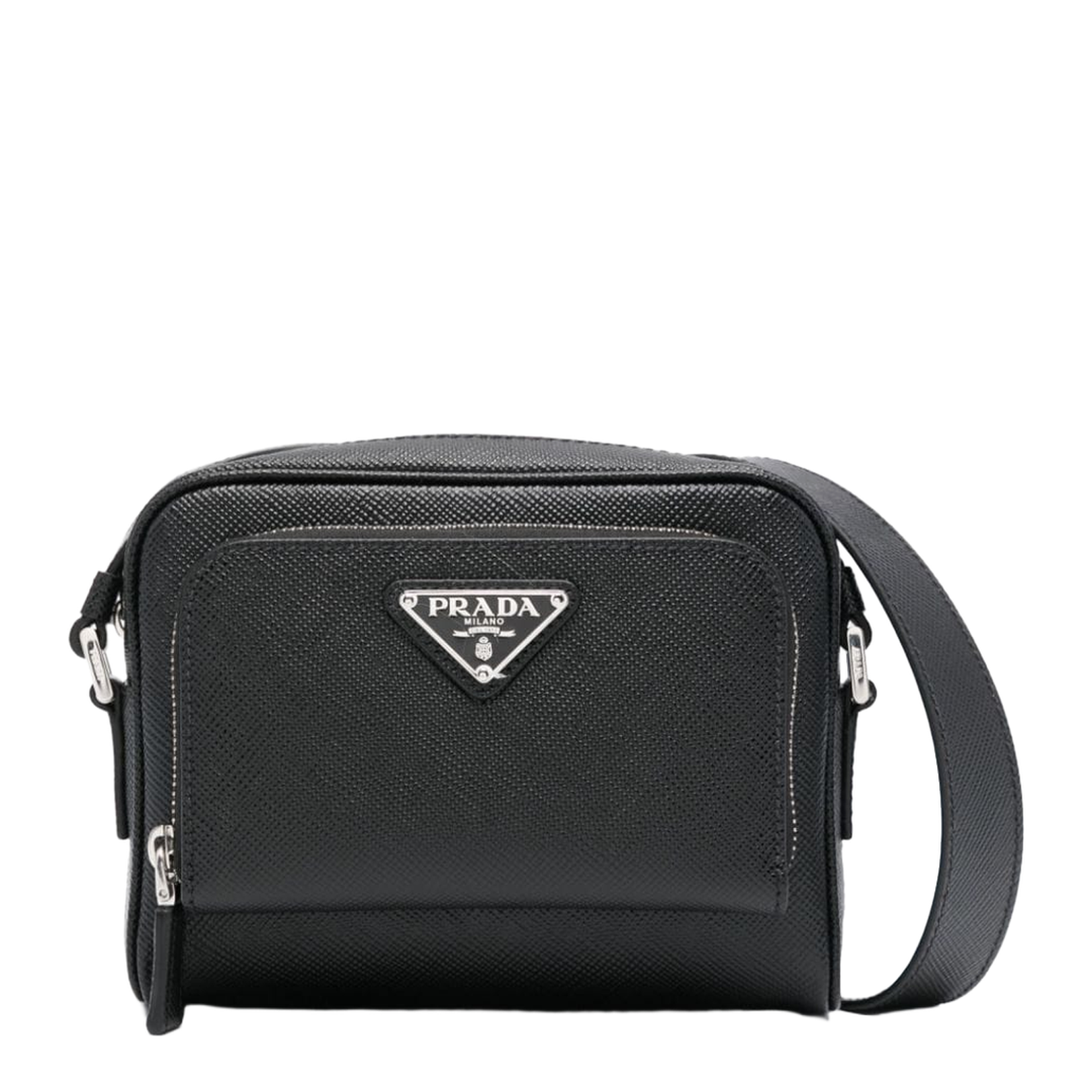 Enamel-Logo Messenger Bag