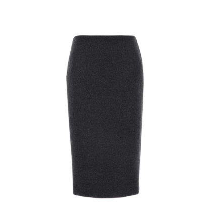 MAYFEYR - Gucci - Charcoal Wool Blend Skirt - 811889ZAQW01179