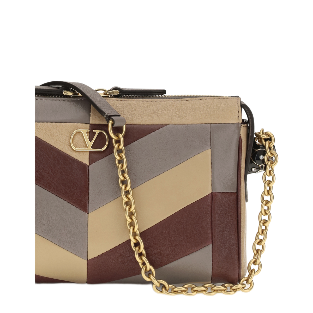 MAYFEYR - Valentino - Small Panthea Chevron Nappa Shoulder Bag - 9W0B0S99JEL1M7