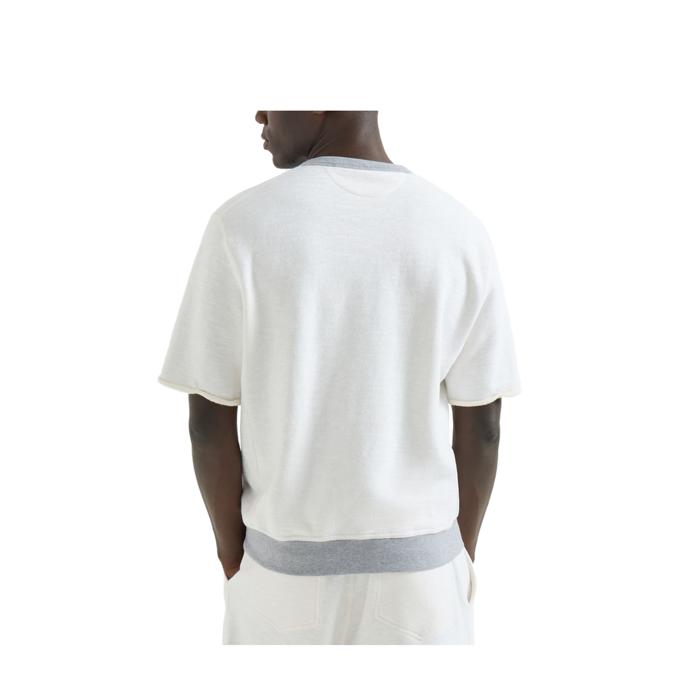 Short Sleeved Sweatshirt