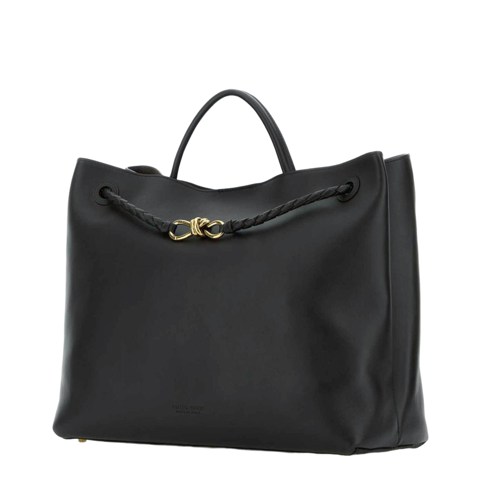Andiamo Large Leather Handbags - Black