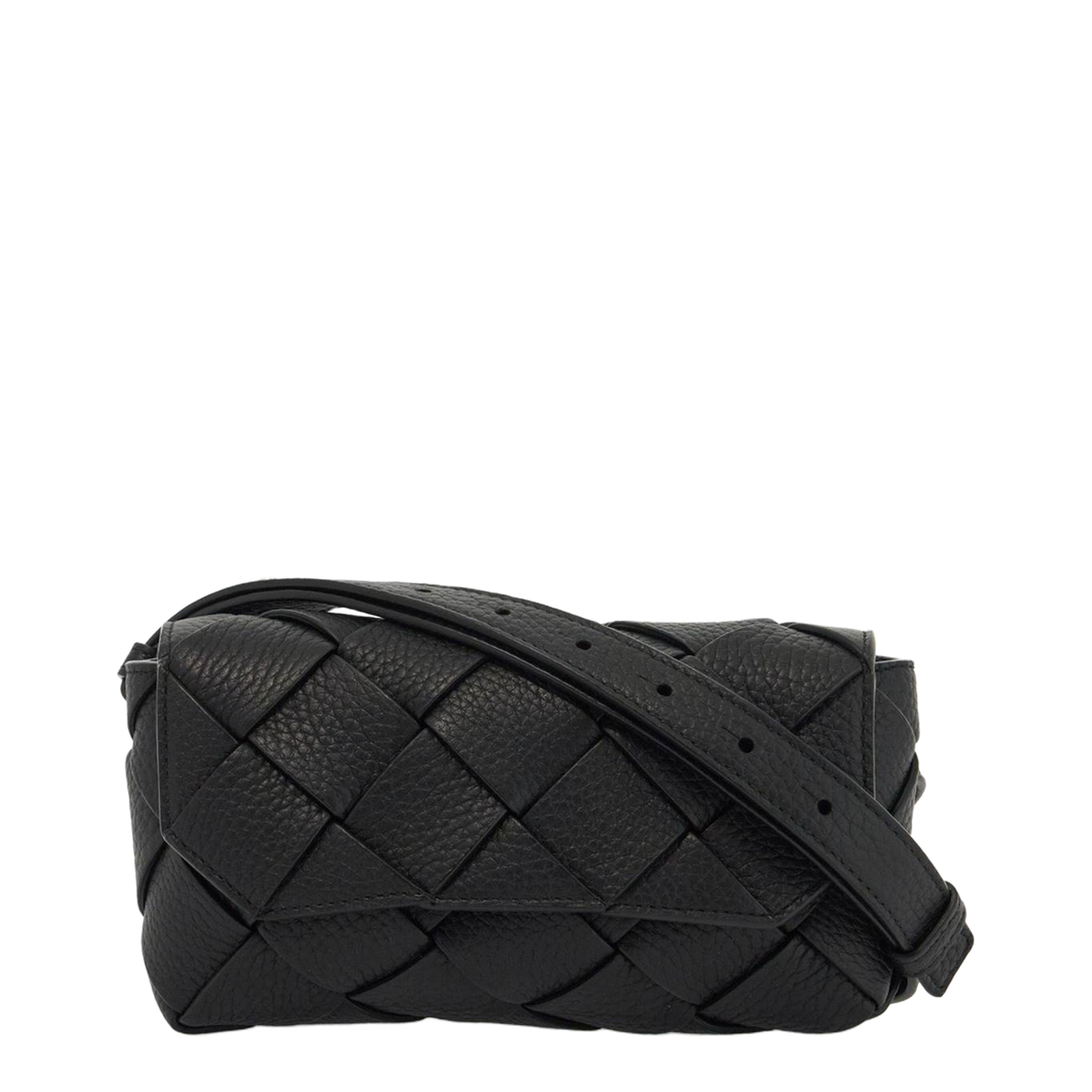 Intreccio Woven Calfskin Waist Bag