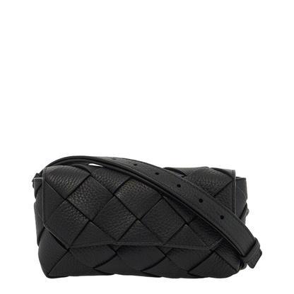 Intreccio Woven Calfskin Waist Bag