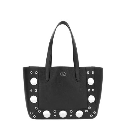 Black Leather Small Nellcôte Shopping Bag