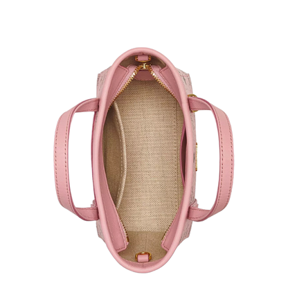 Monogram Logo-Plaque Tote Bag