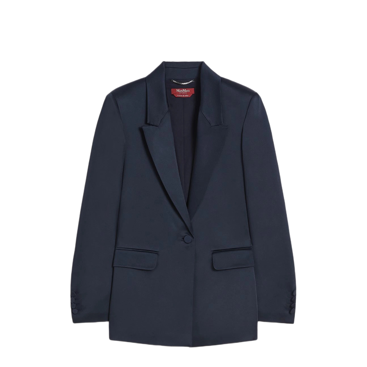 MAYFEYR -  - Single Breasted Silk Effect Jacket - 2616041023600044