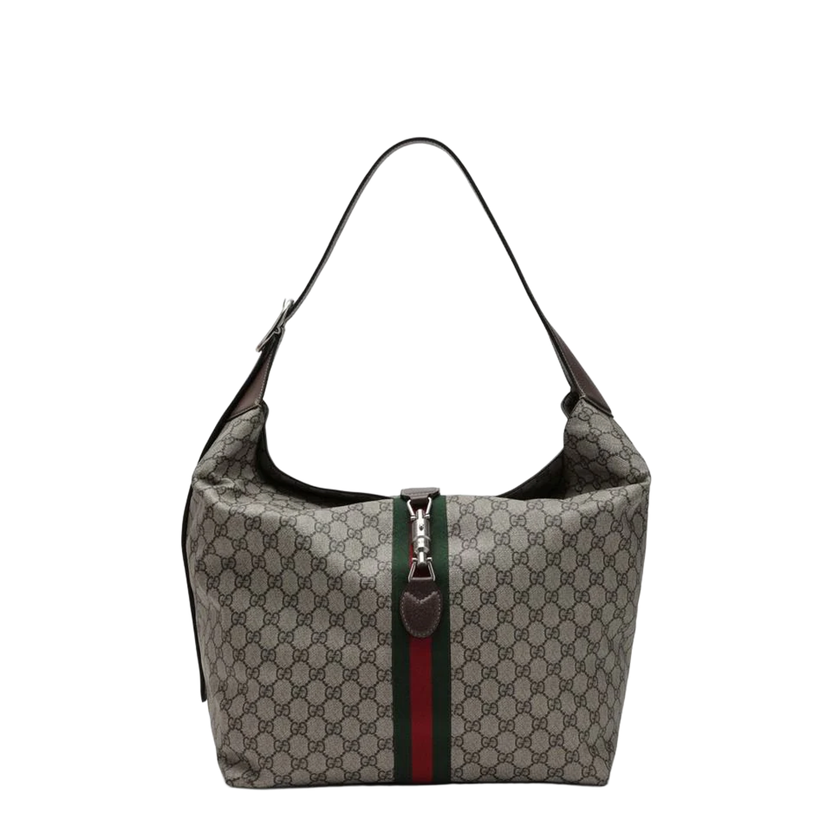 Logoed Leather Bag