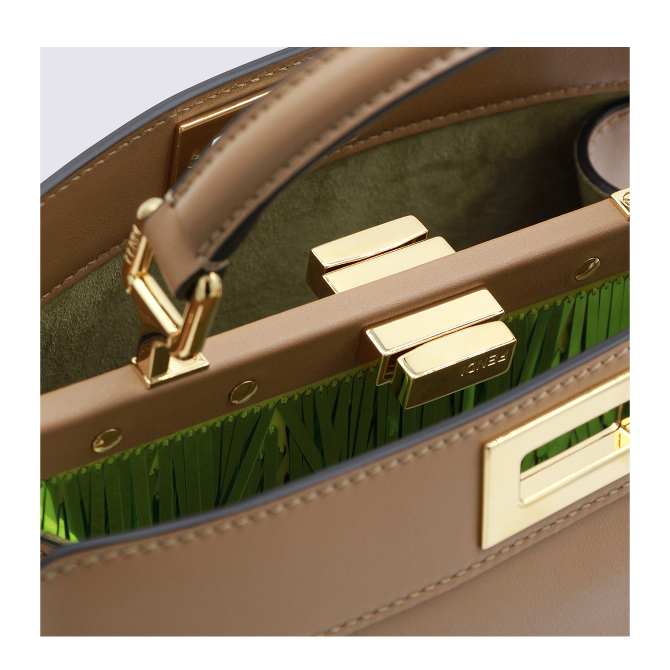 Peekaboo ISeeU Small Leder Beige