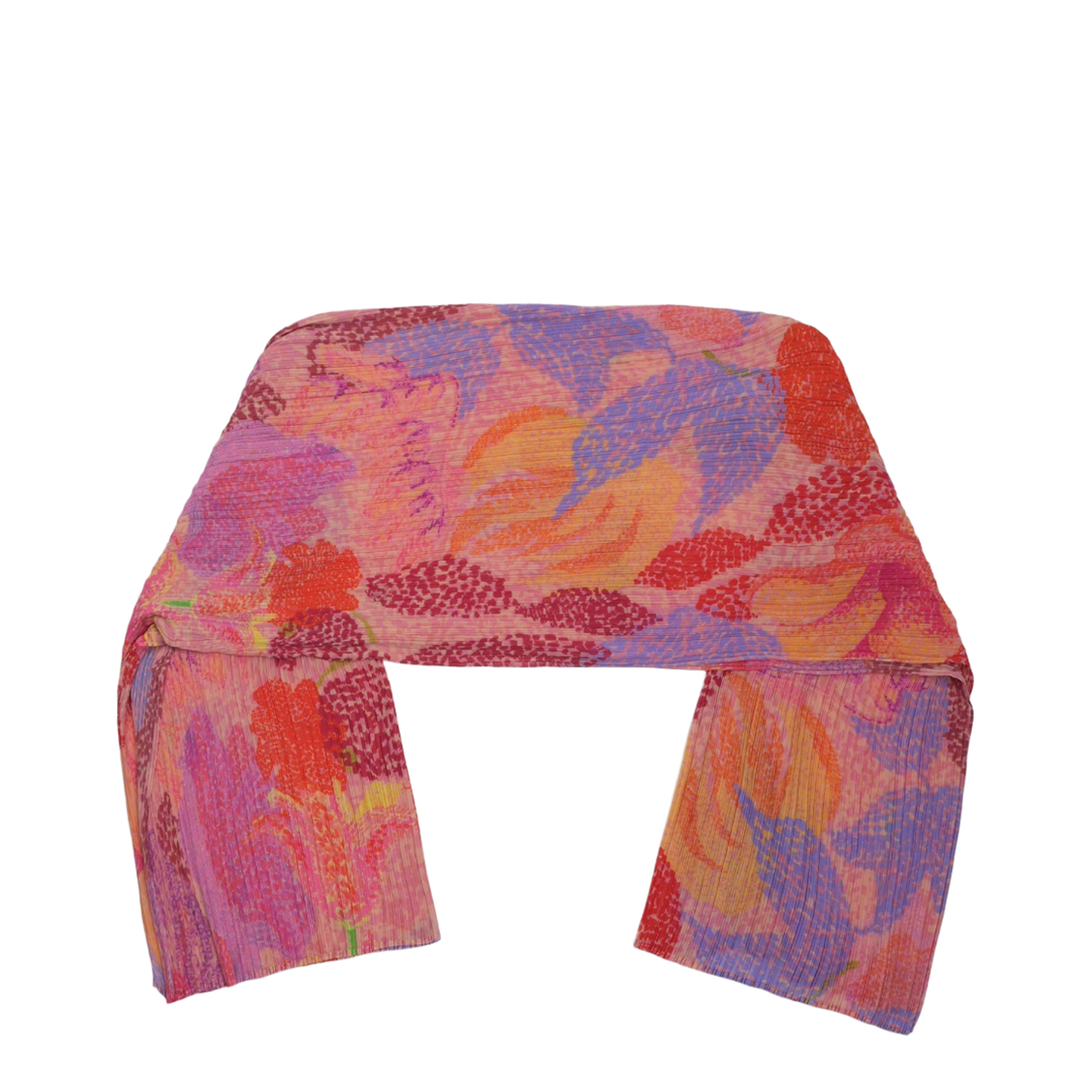 MAYFEYR - Bao Bao Issey Miyake - Floral Print Poncho - PP67AD16122