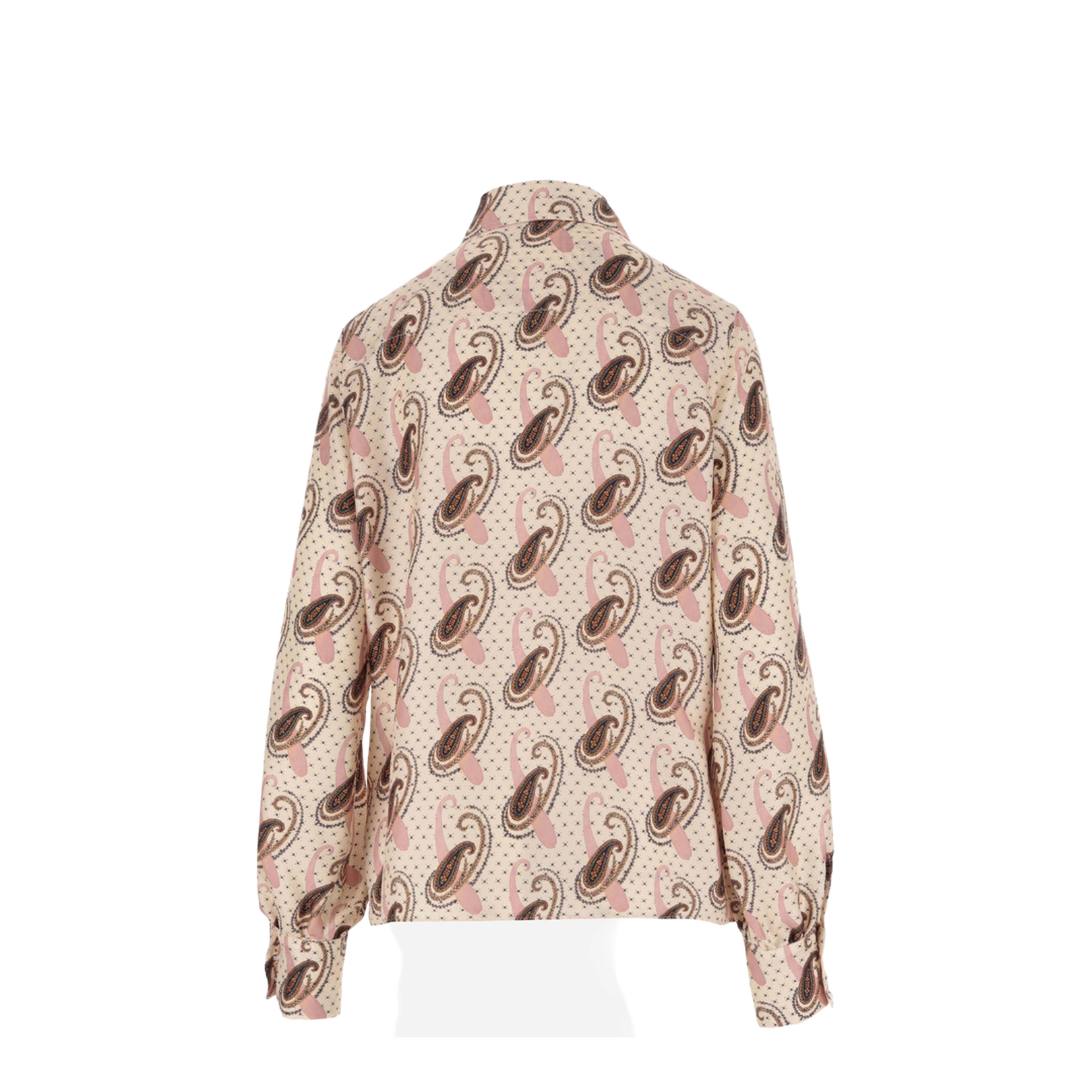 Silk Shirt With Paisley Pattern
