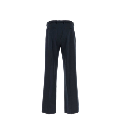 MAYFEYR - Dries Van Noten - Midnight Blue Wool Pants - 2620209094265509