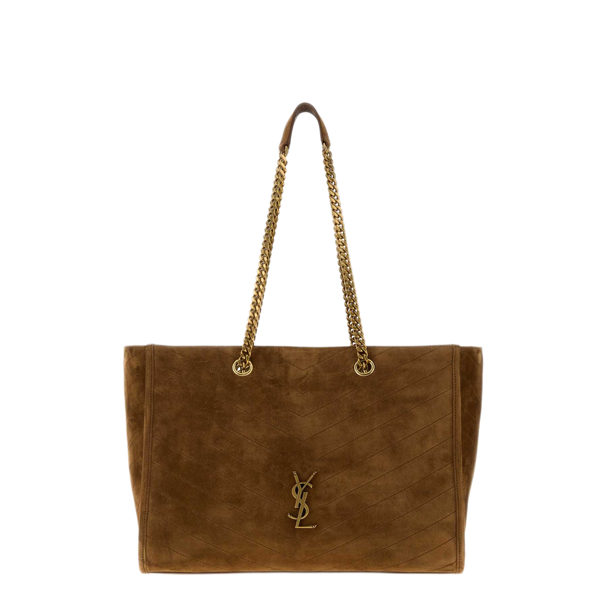 MAYFEYR - Saint Laurent - Niki Shopping Bag Camel Suede - 8711511U8072916