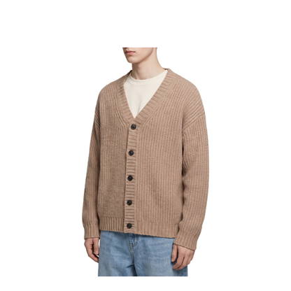 MAYFEYR - Roberto Collina - Beige Wool Cardigan - 263MYB2511004