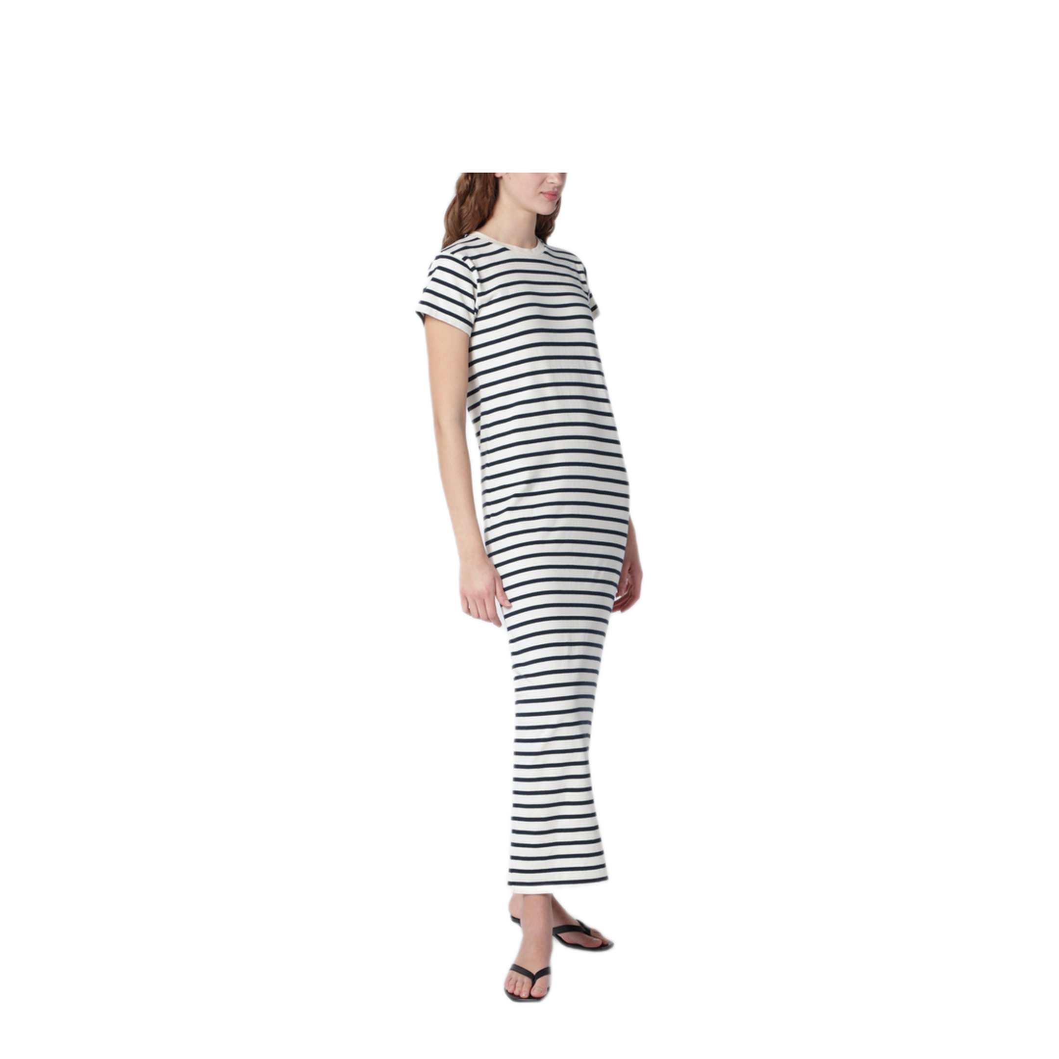 MAYFEYR - Anine Bing - Wynne Striped Maxi Cotton Dress - A-02-12389COSTR15