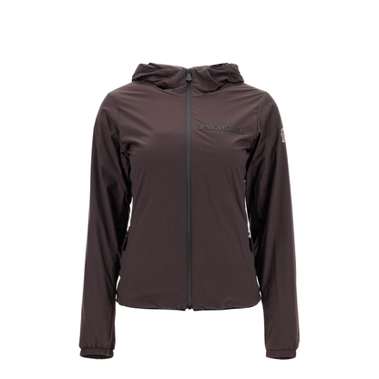 Hooded Jacket In Dark Brown