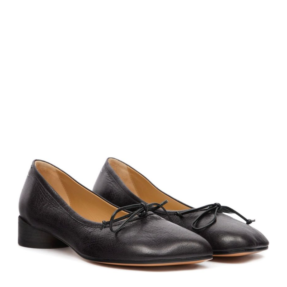 MAYFEYR - Mm6 Maison Margiela - Flat Shoes Black - S59WZ0092P7561T8013
