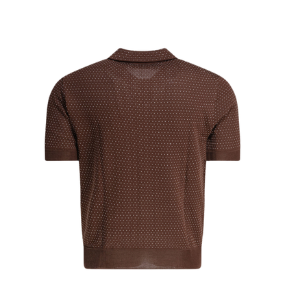 MAYFEYR - Rakkì - Juneau Polo Shirt With Buttons - JUNEAUTKTABACCOPANNA