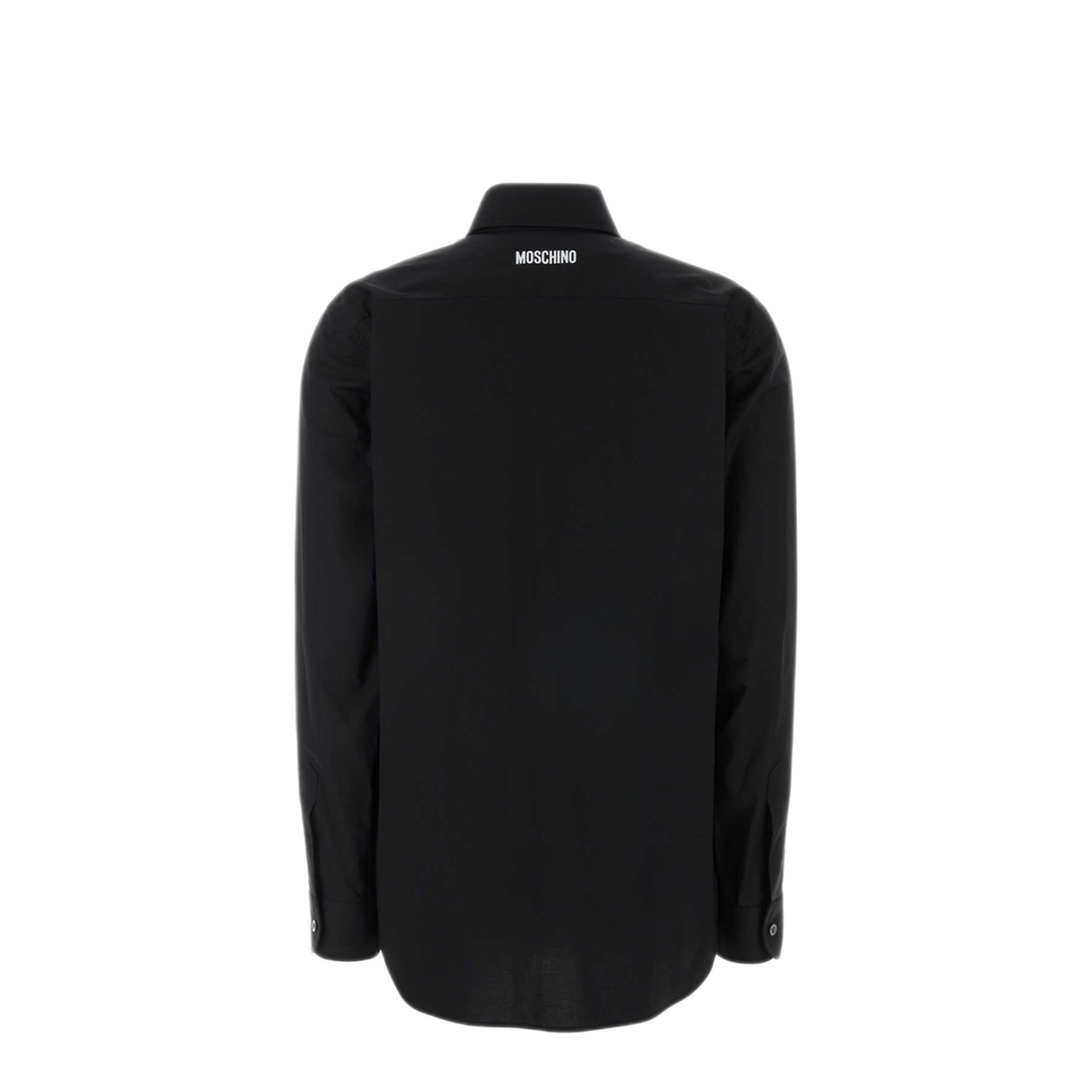 MAYFEYR - Moschino - Black Stretch Poplin Shirt - 261D022104311555