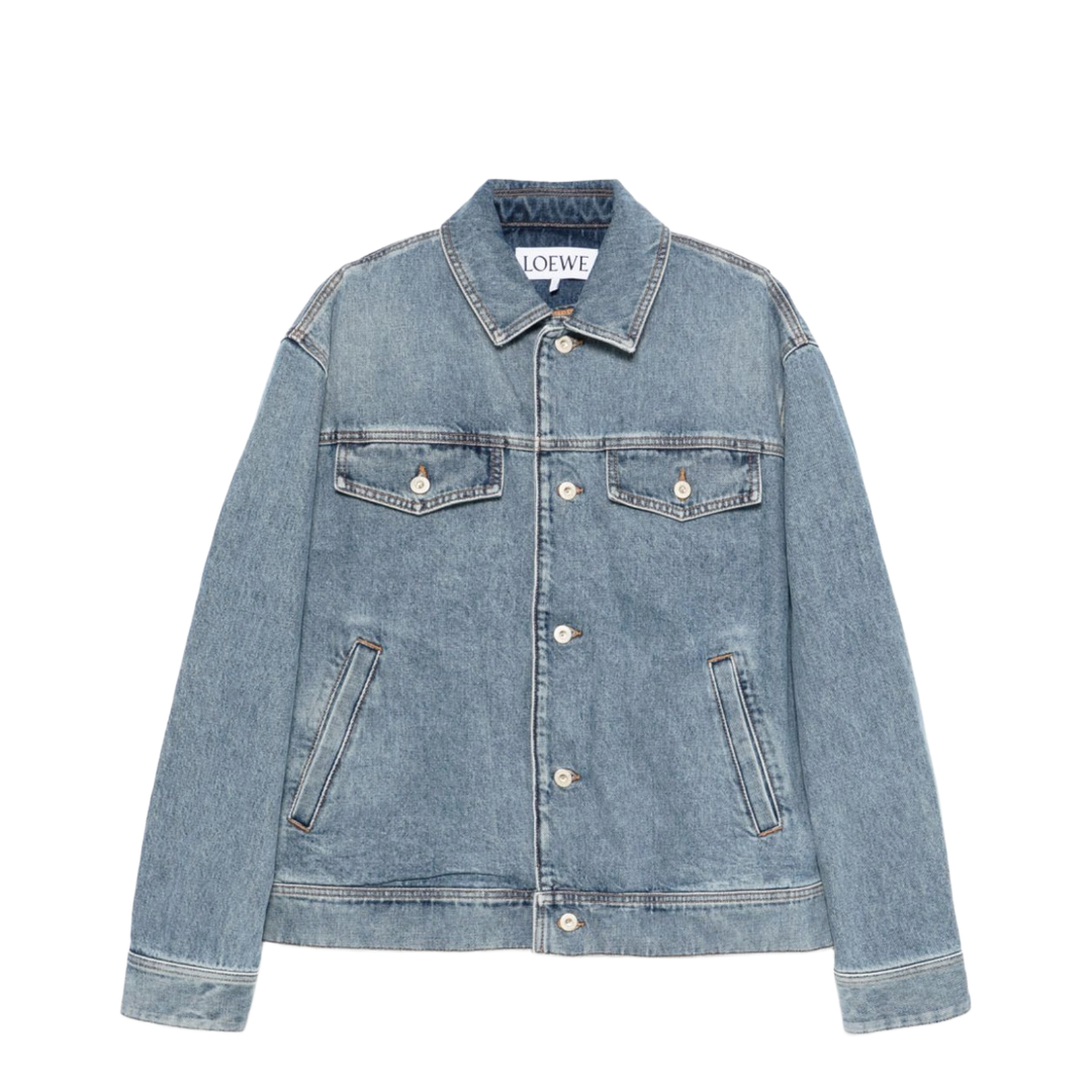 Denim Hooded Jacket